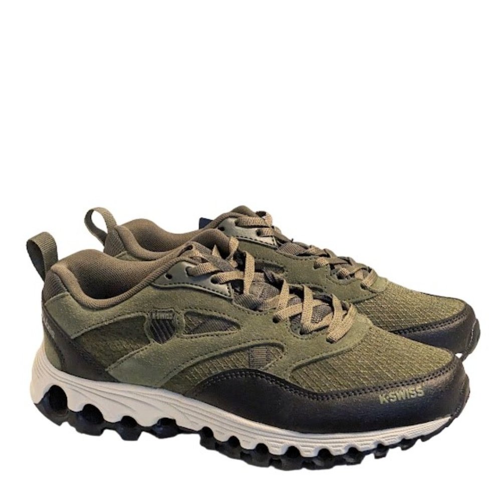 K-Swiss Tubes Comfort 200 Green Big Kids Size 7-WMS Size 8.5 Athletic Shoes NWT